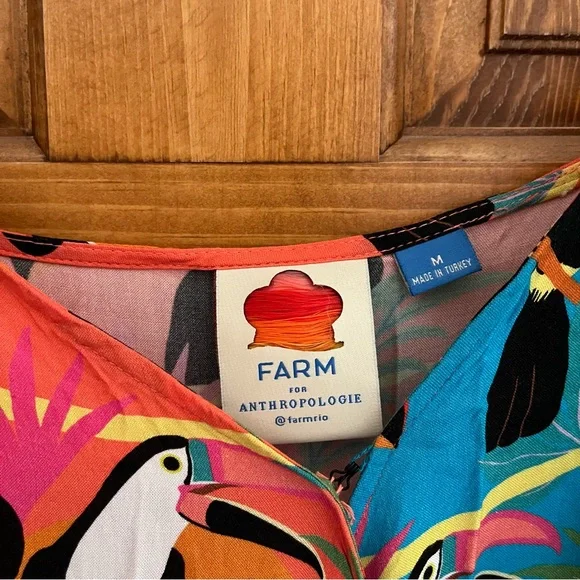 Farm Rio wrap dress | M - Picture 5 of 8